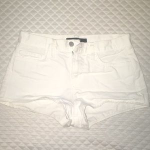 White Jbrand Denim Shorts